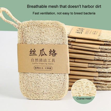 Natural Loofah Dishwashing Brush Dishwashing Tool Loofah Rag Brush - DealBuddy