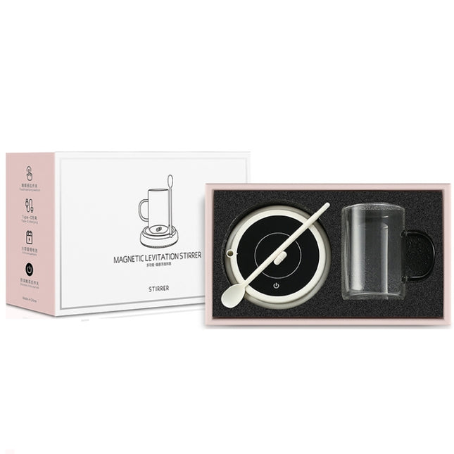 10000rpm/Min Magnetic Levitation Electric Coffee Stirrer Milk Shaker With Cup Gift Box, Gift Box - DealBuddy