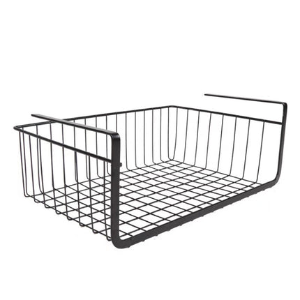 Closet Organizer Metal Shelf Kitchen Cabinet Under Hanging Shelf, 40x25x14cm - DealBuddy