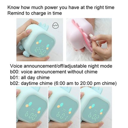 Dinosaur Kids Alarm Clock Electronic Clock Multifunctional Chime Small Alarm Clock - DealBuddy