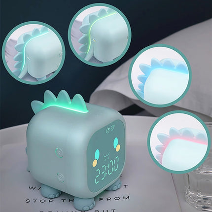 Dinosaur Kids Alarm Clock Electronic Clock Multifunctional Chime Small Alarm Clock - DealBuddy
