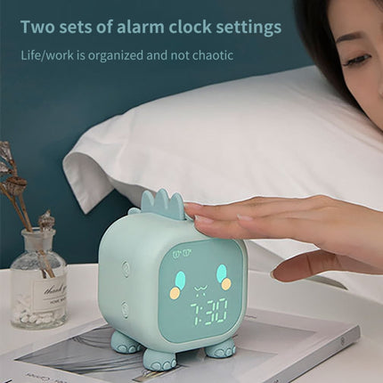 Dinosaur Kids Alarm Clock Electronic Clock Multifunctional Chime Small Alarm Clock - DealBuddy