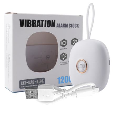 Silent Vibrating Alarm Clock with Multiple Functions for Hearing-impaired People