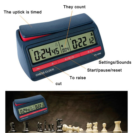 PS-1688 Multifunctional Digital Display Go And Chess Competition Timer Clock