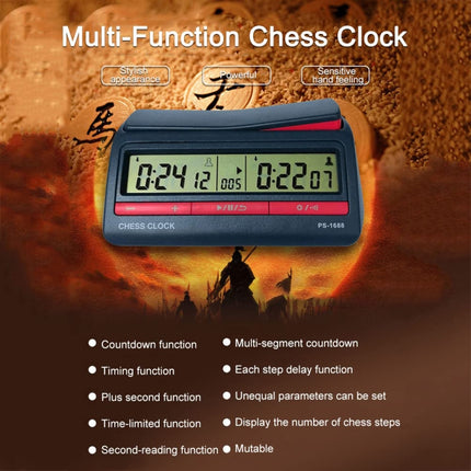 PS-1688 Multifunctional Digital Display Go And Chess Competition Timer Clock