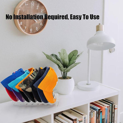 Acrylic Baseball Cap Holder Can Store 7 Baseball Caps