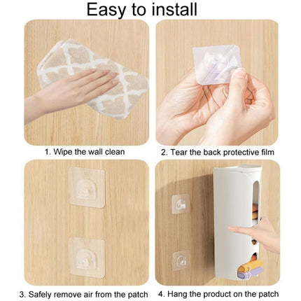 Free Punching Wall Mounted Panty Organizer Household Sock Storage Stand