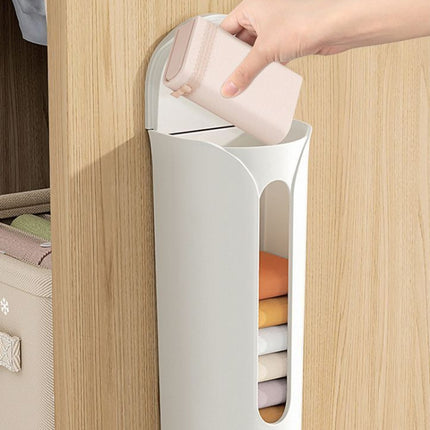 Free Punching Wall Mounted Panty Organizer Household Sock Storage Stand