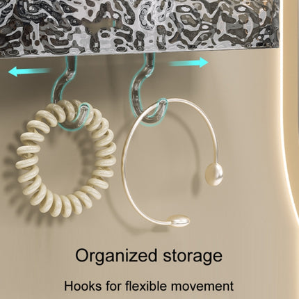 Bathroom No-Punch Suction Cup Shelf Household Restroom Wall Mounted Organizing Rack