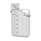 Plastic Sealed Grains Container Dry Food Storage Bin with Measuring Cup Pouring Spout