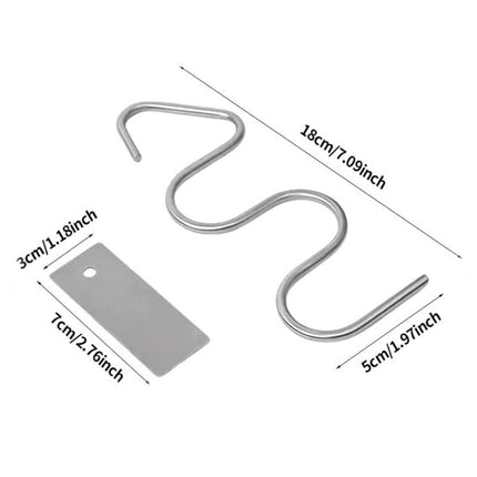 Stainless Steel Peanut Butter Stirrer Food Grade Material Kitchen Butter Jam Stirring Tool, Regular Model, Updated Model - DealBuddy