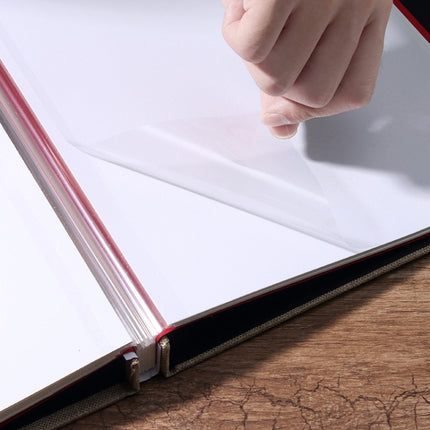 Simple Linen Self-adhesive Film Album Retro Family Large Capacity Handmade Creative Gifts