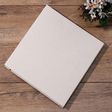 Simple Linen Self-adhesive Film Album Retro Family Large Capacity Handmade Creative Gifts