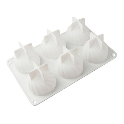 Swirl Mousse Cake Mold Chocolate Baking French Dessert Onion Shape Silicone Mold, GT-105 Single, GT-106 6 Cavity, GT-9 15 Cavity - DealBuddy