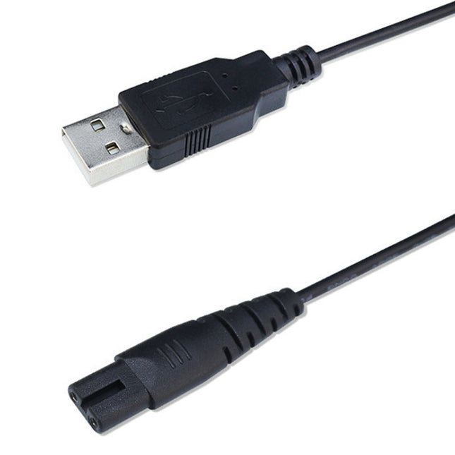 1.25m For Shaver / Water Refill Device USB TTo 8-Figure Tail Charging Cable Power Cord - DealBuddy