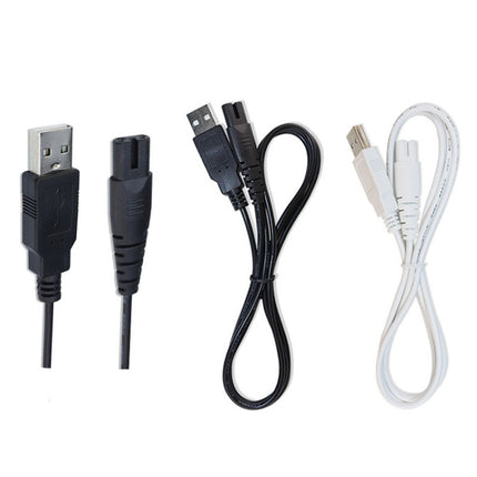 1.25m For Shaver / Water Refill Device USB TTo 8-Figure Tail Charging Cable Power Cord - DealBuddy