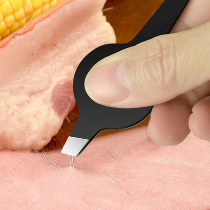 Stainless Steel Tweezers Hair Puller Chicken And Duck Feather Plucking Tool