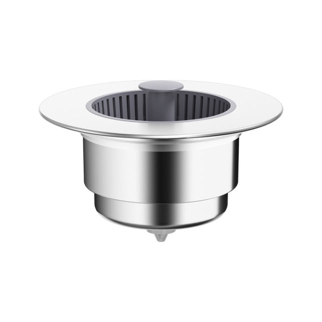 Pop Up Kitchen Sink Drain Strainer Stopper Combo Anti-Clog and Easy Clean