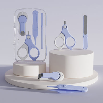 4-in-1 Baby Nail Clipper Set Travel Portable Baby Care Kit