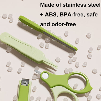 4-in-1 Baby Nail Clipper Set Travel Portable Baby Care Kit - DealBuddy