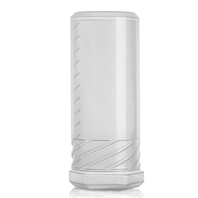 Transparent Plastic Travel Beard Brush Storage Tube - DealBuddy