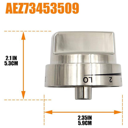 Oven Stove Knob Assembly For AEZ73453509/AEZ72909008, 1pcs 6.3mm D Shape - DealBuddy