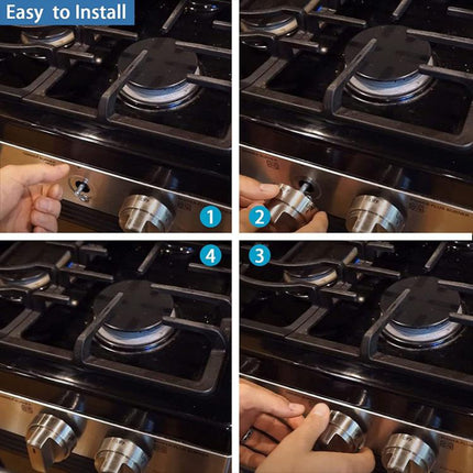Oven Stove Knob Assembly For AEZ73453509/AEZ72909008, 1pcs 6.3mm D Shape - DealBuddy