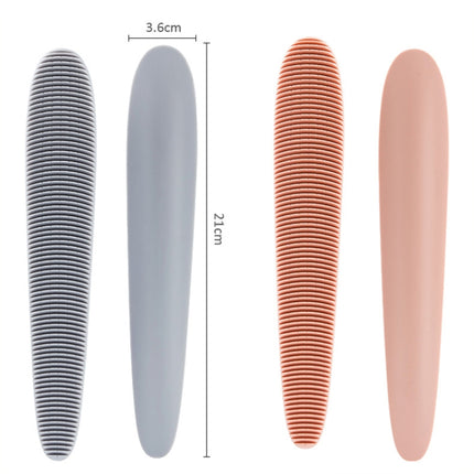 3pcs Cat Tongue Texture Grooming Brush Pet Massage Comb, Grey, Pink - DealBuddy