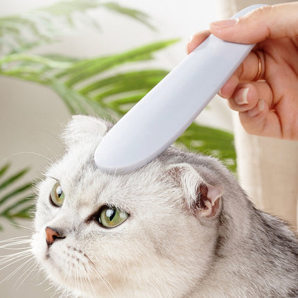 3pcs Cat Tongue Texture Grooming Brush Pet Massage Comb, Grey, Pink - DealBuddy