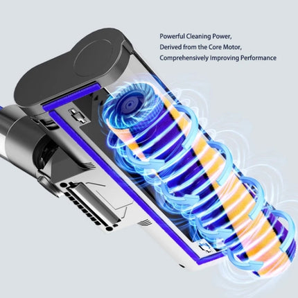 Vacuum Cleaner Soft Brush Head With Green Light Dust Display Lamp