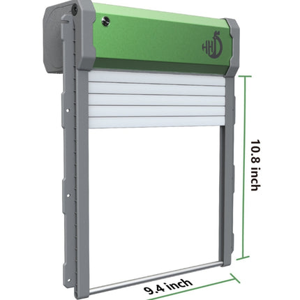Solar Powered Automatic Chicken Coop Door 4 Modes Automatic Chicken Door with Remote Control, Solar - DealBuddy
