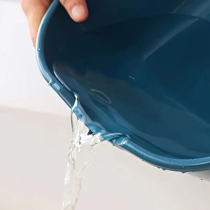 8 In 1 Drain Basket Double-Layer Vegetable Washing Basket Fruit Basin - DealBuddy