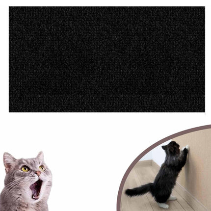 Trimmable Self-Adhesive Cat Scratching Mat DIY Climbing Cat Scratcher, 30 x 100cm, 40 x 100cm, 60 x 100cm - DealBuddy