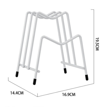 Kitchen Countertop Chopping Board Place Rack Multifunctional Multi-Layer Pot Lid Storage Shelf - DealBuddy