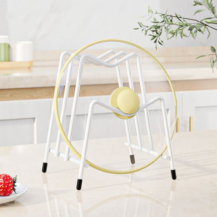 Kitchen Countertop Chopping Board Place Rack Multifunctional Multi-Layer Pot Lid Storage Shelf - DealBuddy