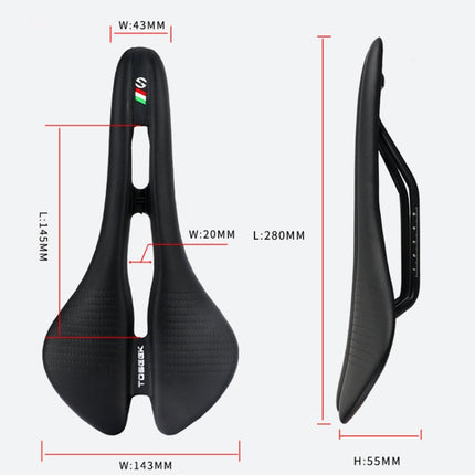 TOSEEK Mountain Bike Saddle Road Bicycle Seat Accessories