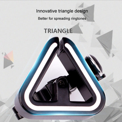 N+1 Mountain Bike Bell Universal Triangle Copper Bell, Clip Ring Silver, Rubber Band Black, Rubber Band Silver - DealBuddy