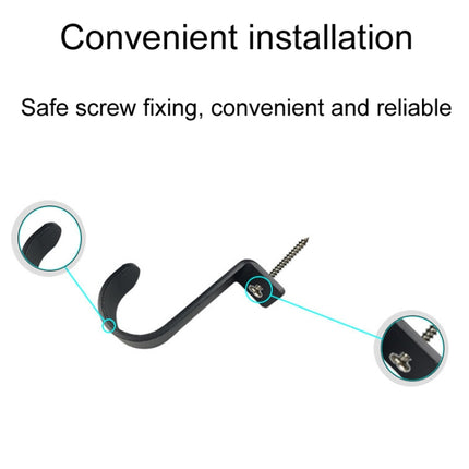 Curtain Roman Rod Top Installation Bracket Curtain Mounting Base Trays Accessories