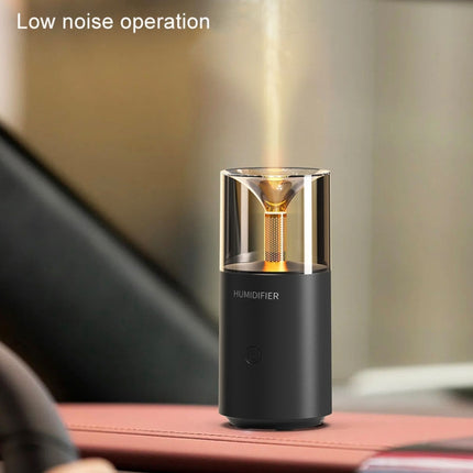 Candle Flame Aromatherapy Diffuser Automatic Scent Sprayer Mini Ambiance Candle Light Humidifier - DealBuddy
