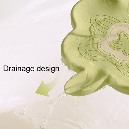 Bathroom Infused Silicone Soap Dispenser Household Non-Slip Soap Drainage Holder