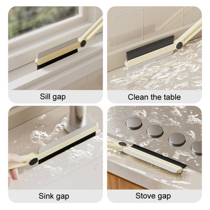 Household Multifunctional Crevice Brush Bathroom Long Handled Groove Cleaning Brush