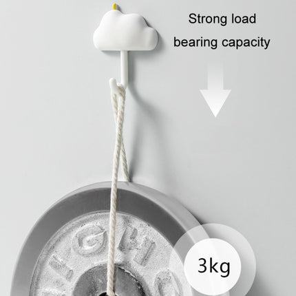 3pcs /Set Household Wall Hanging Hooks Dormitory Non-Marking Punch-Free Adhesive Hooks