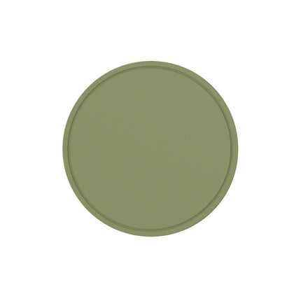 Household Round Heat Insulating Mats Kitchen High Temperature Resistant Silicone Pad, Bowl Pad Brown, Bowl Pad White, Bowl Pad Green, Pot Pad Brown, Pot Pad White, Pot Pad Green - DealBuddy