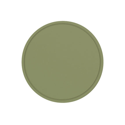 Household Round Heat Insulating Mats Kitchen High Temperature Resistant Silicone Pad, Bowl Pad Brown, Bowl Pad White, Bowl Pad Green, Pot Pad Brown, Pot Pad White, Pot Pad Green - DealBuddy