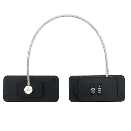 Child Safety Lock No Hole Window Limiter Refrigerator Drawer Cabinet Combination Lock, 3-bit Black, 3-bit White, 2-bit Black, 2-bit White, 2-bit Gray - DealBuddy