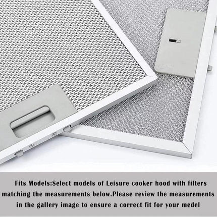 For Poweka Bosch Range Hood Filter Replacement Parts 310 x 250 x 9mm