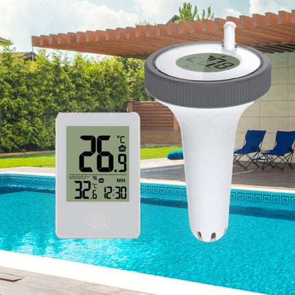 Summer Pool Bathtub Thermometer Wireless Floating Fish Tank Temperature Meter - DealBuddy