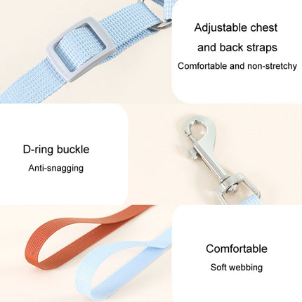 Pet Puppy Dog Leash Vest Teddy Chest Belt Chain Dog Walking Leash, S, M, L, XL - DealBuddy