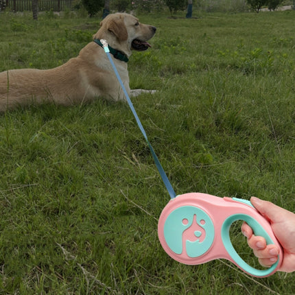 Small And Medium Dog Walking Leash Automatic Retractable Portable Pet Leash, 5m - DealBuddy