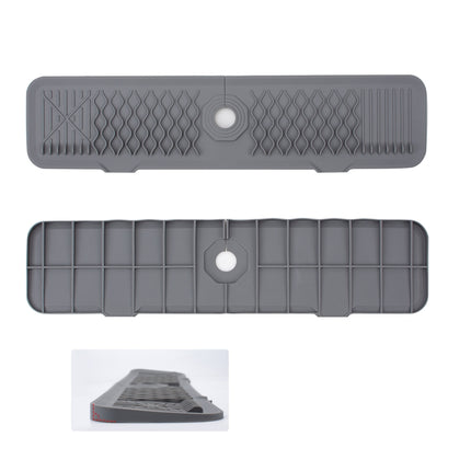 Slope Silicone Faucet Drain Pad Splash-proof Sink Faucet Mat